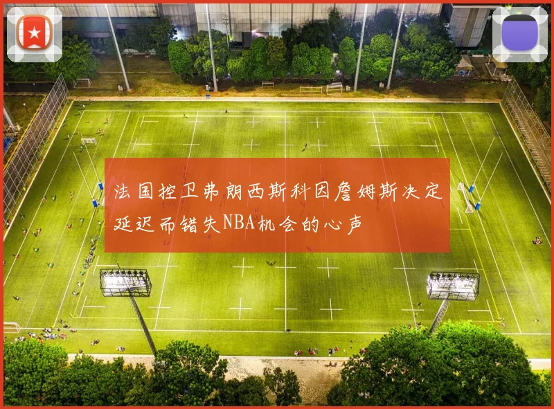 法国控卫弗朗西斯科因詹姆斯决定延迟而错失NBA机会的心声
